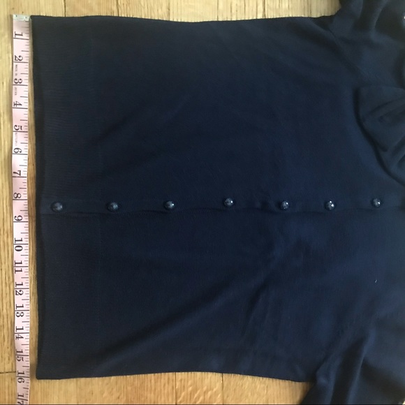 U-knits cardigan Military navy blue Bow rockabilly - Picture 6 of 11